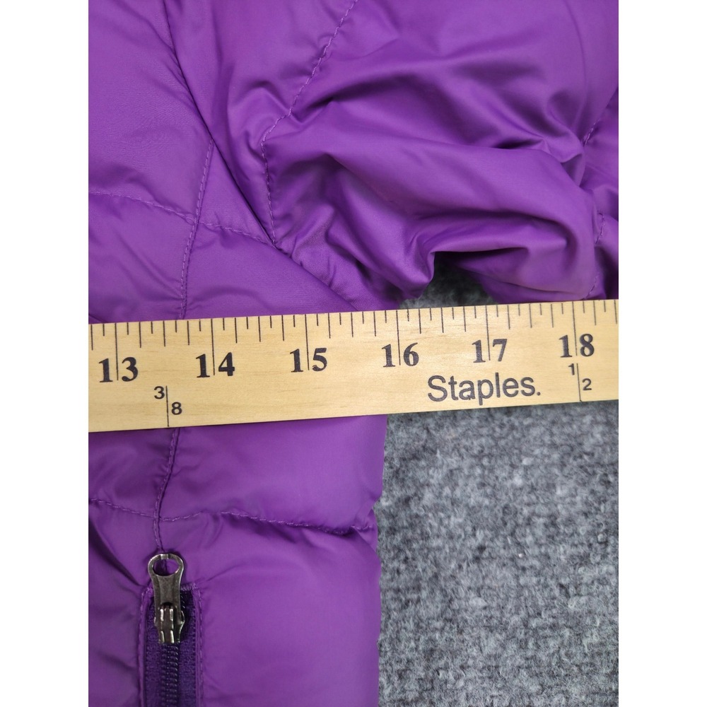 Mountain Hardwear Puffer Jacket Youth Small Purple Down Insulated Fleece Lined - Picture 3 of 11
